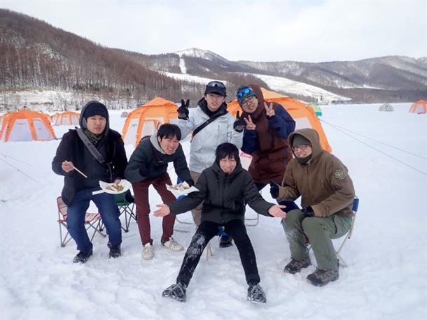 ワカサギ釣り
