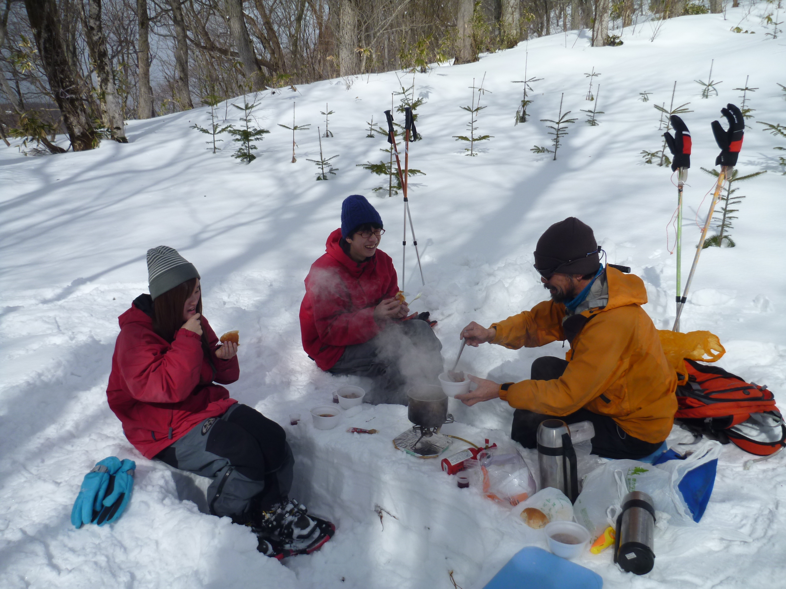 絶景と野趣ランチを満喫