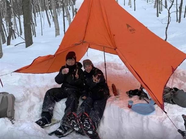 森の中でティータイム!!