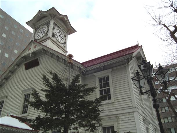 札幌市内時計台