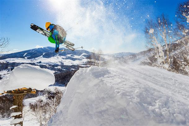 極上のパウダースノーを満喫！