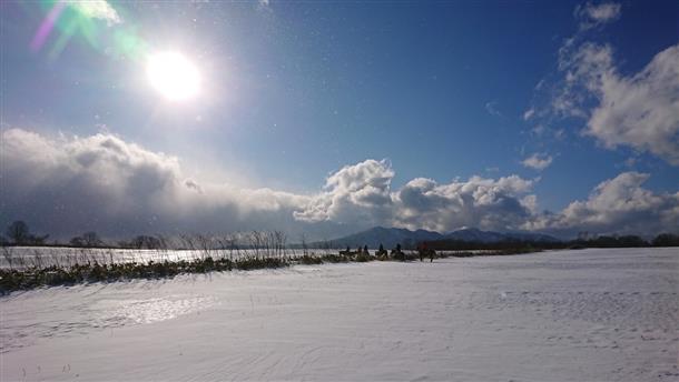 真っ白な雪景色を楽しもう！