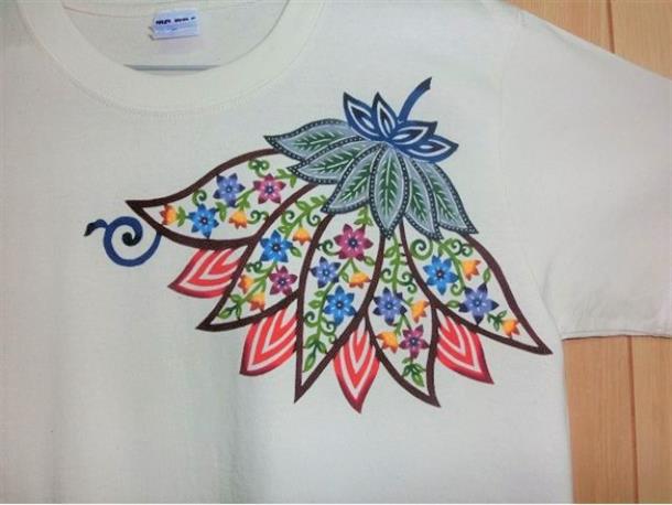 紅型Tシャツ染め体験