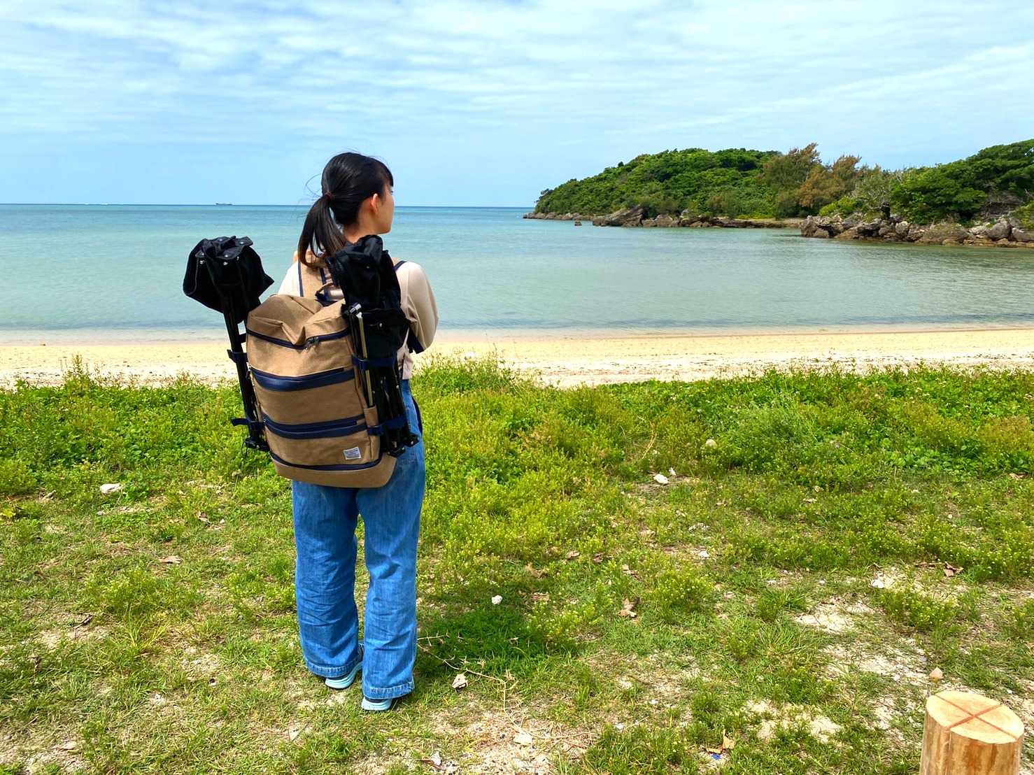 リュック１つで行けちゃう！