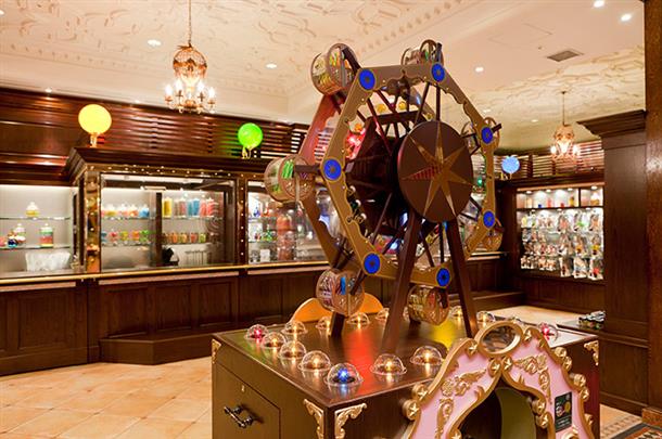 白い恋人パーク内の可愛らしいデザイン