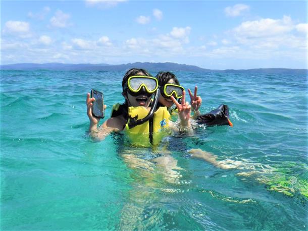 古宇利ブルーを満喫★