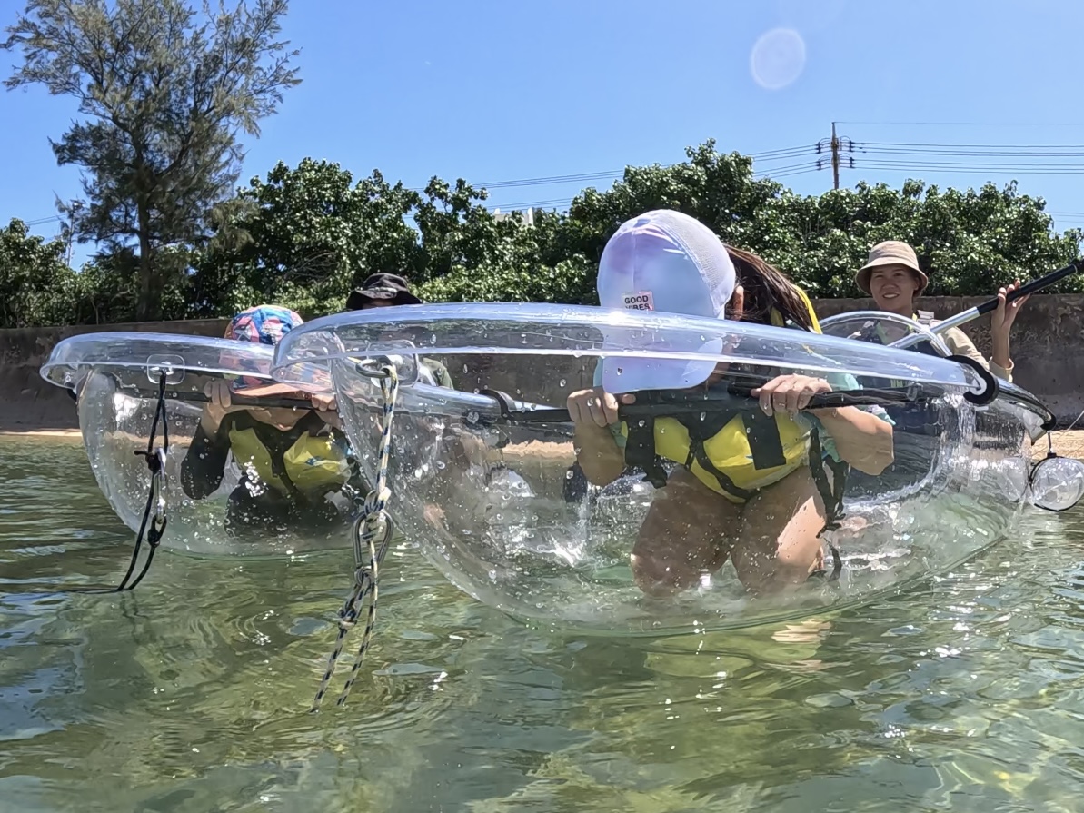 顔も濡れずに楽しめる♪
