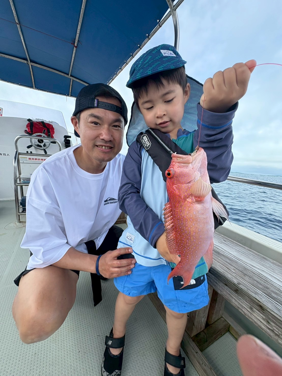 お熱帯らしいカラフルなお魚が釣れるかも？
