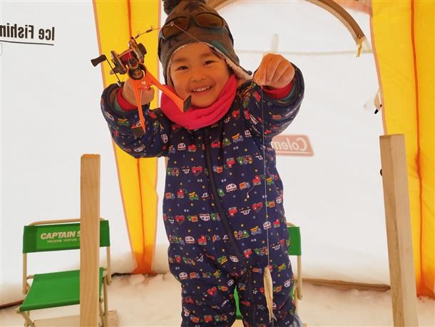 お子様の初めての釣り体験にもぴったり