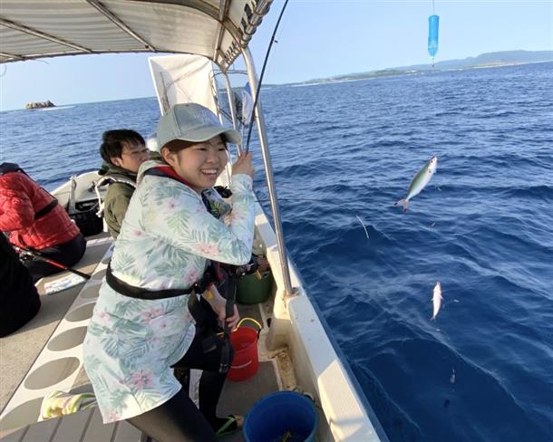 まずはサビキ釣りで大物の餌釣りから