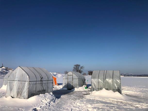 白銀の世界を見る事も♪