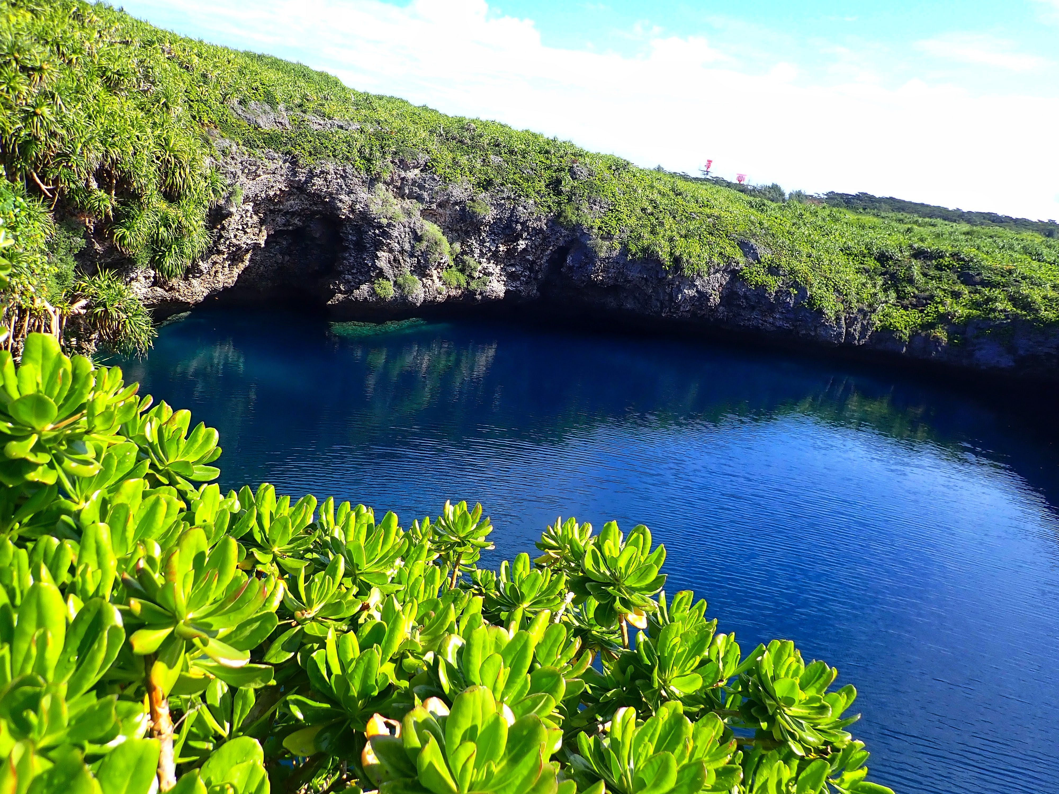 ダイビングもできる人気スポット「通り池」