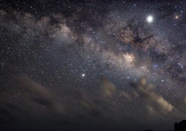 星空も楽しめる