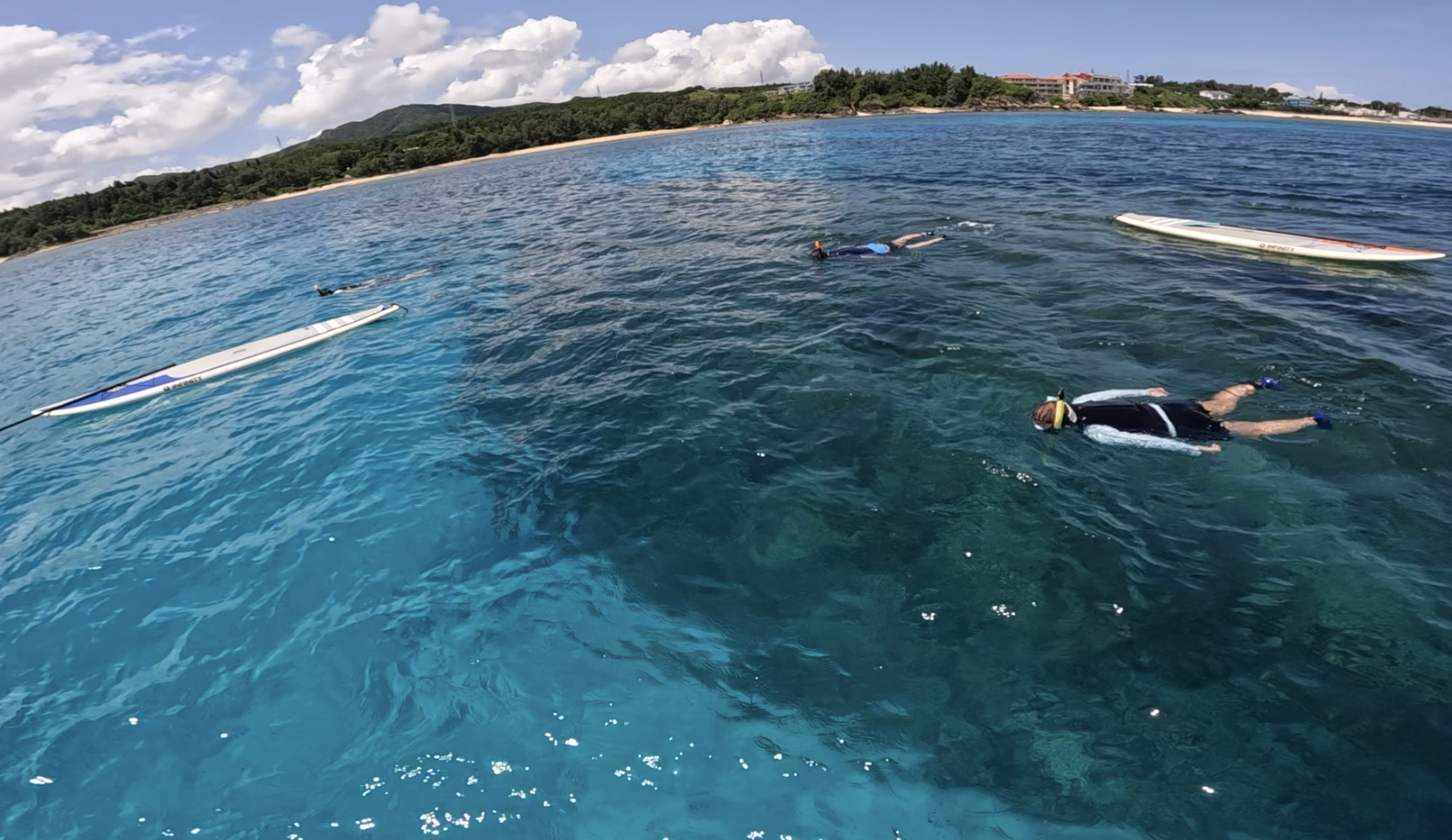 シュノーケリング付きSUPツアー