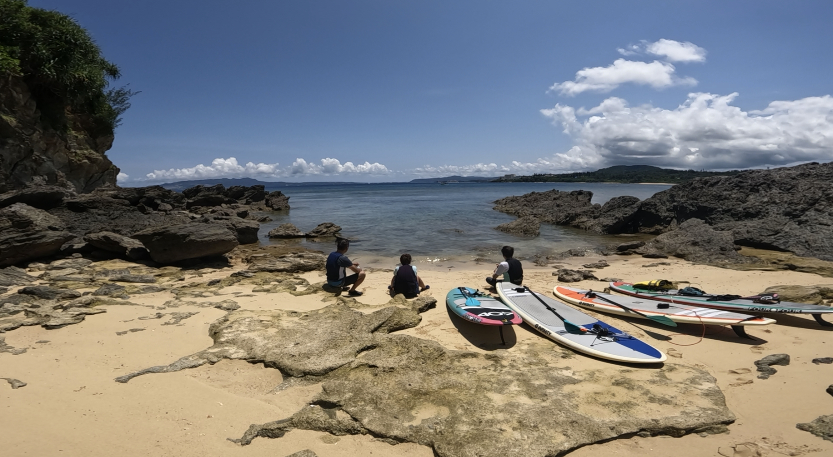 シュノーケリング付きSUPツアー