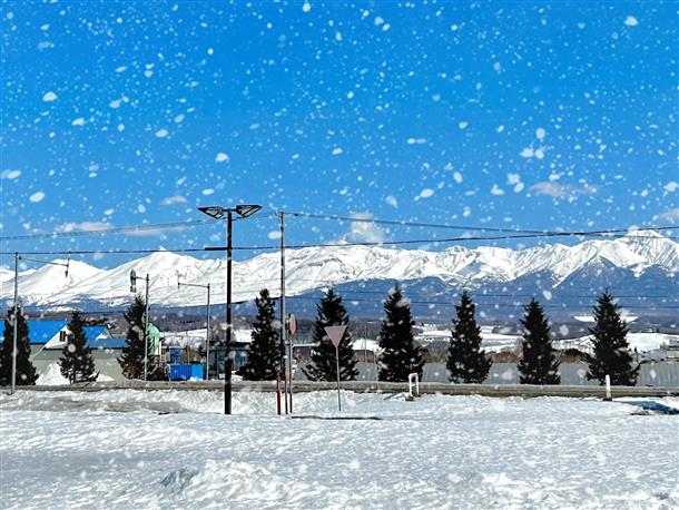 休憩所からの景色