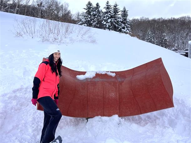 芸森ならではのオブジェを発見！