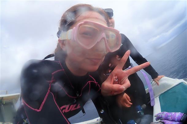 ボートは体験ダイビング経験者におすすめ★