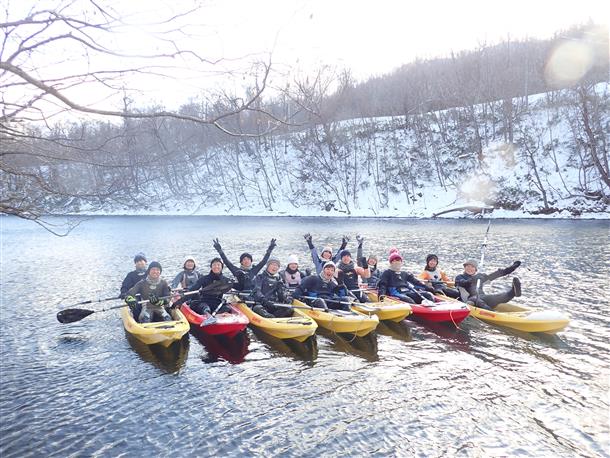 お友達・家族と一緒にカヤック体験しよう♪