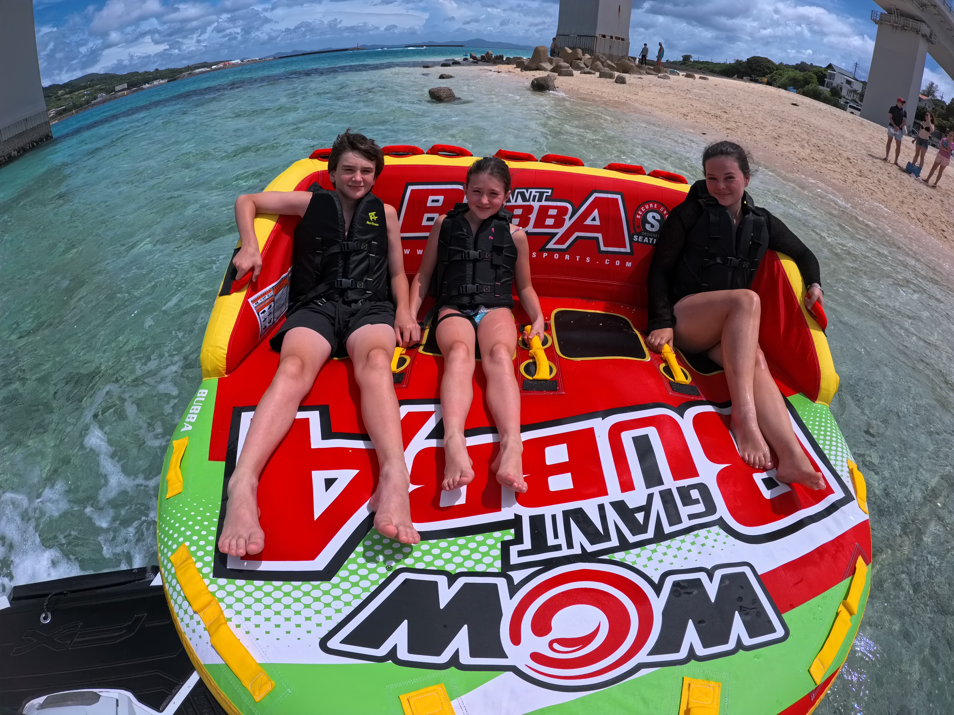 うつ伏せで乗るジャイアントスリラー