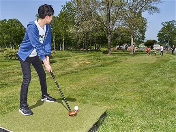 大人からお子様まで楽しめるパークゴルフ