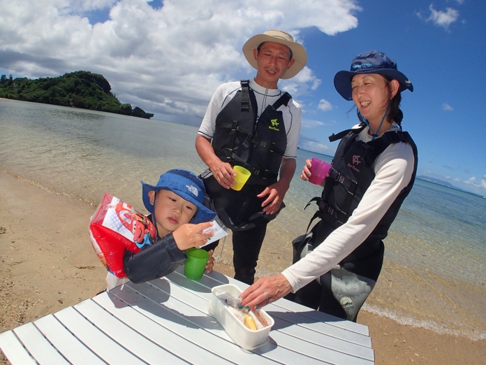 海を見ながらティータイム♪