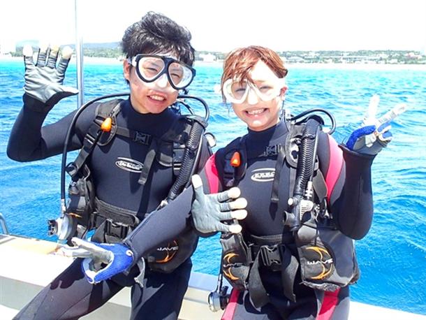 初めての海の世界へ！行ってきま～す♪