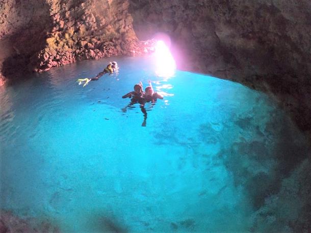 青の洞窟ポイント