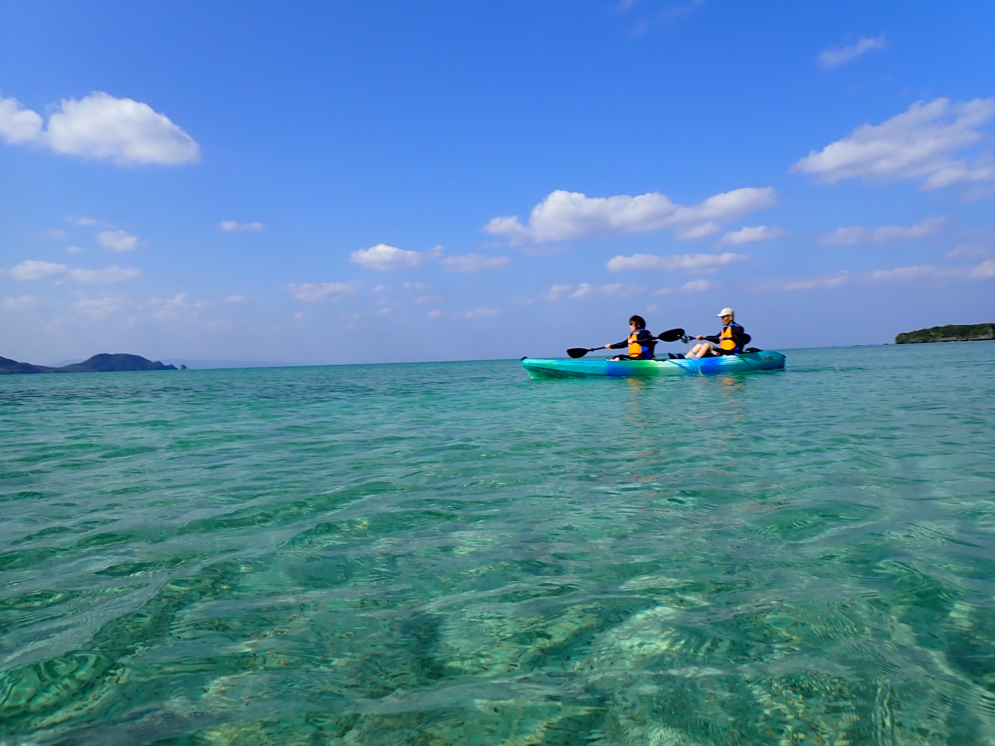 貸切ちゅら海カヤックツアー体験