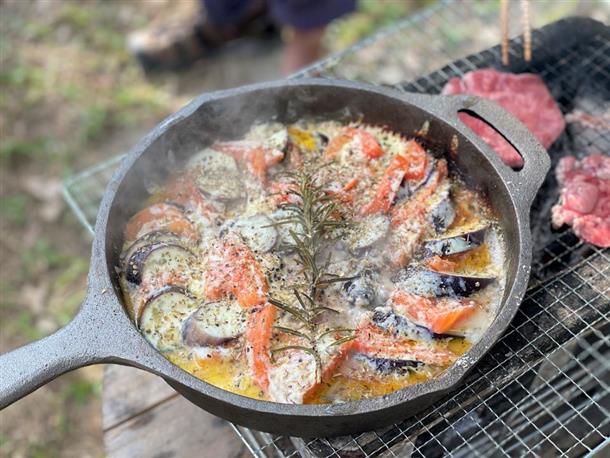 島食材でBBQ♪
