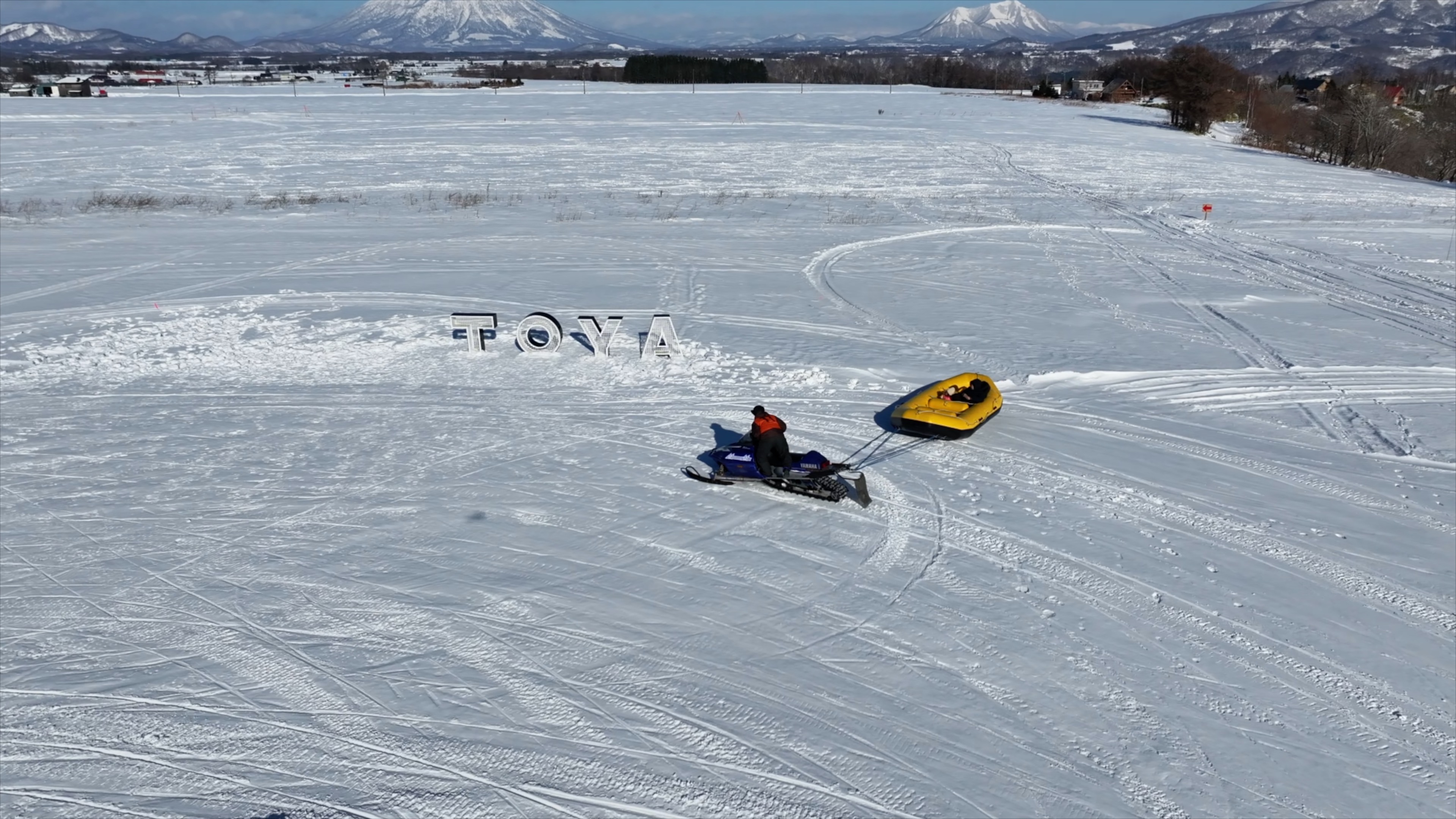 広大な雪原で解放感抜群！