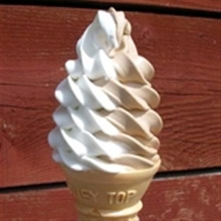 最後は自家製のソフトクリーム付き！