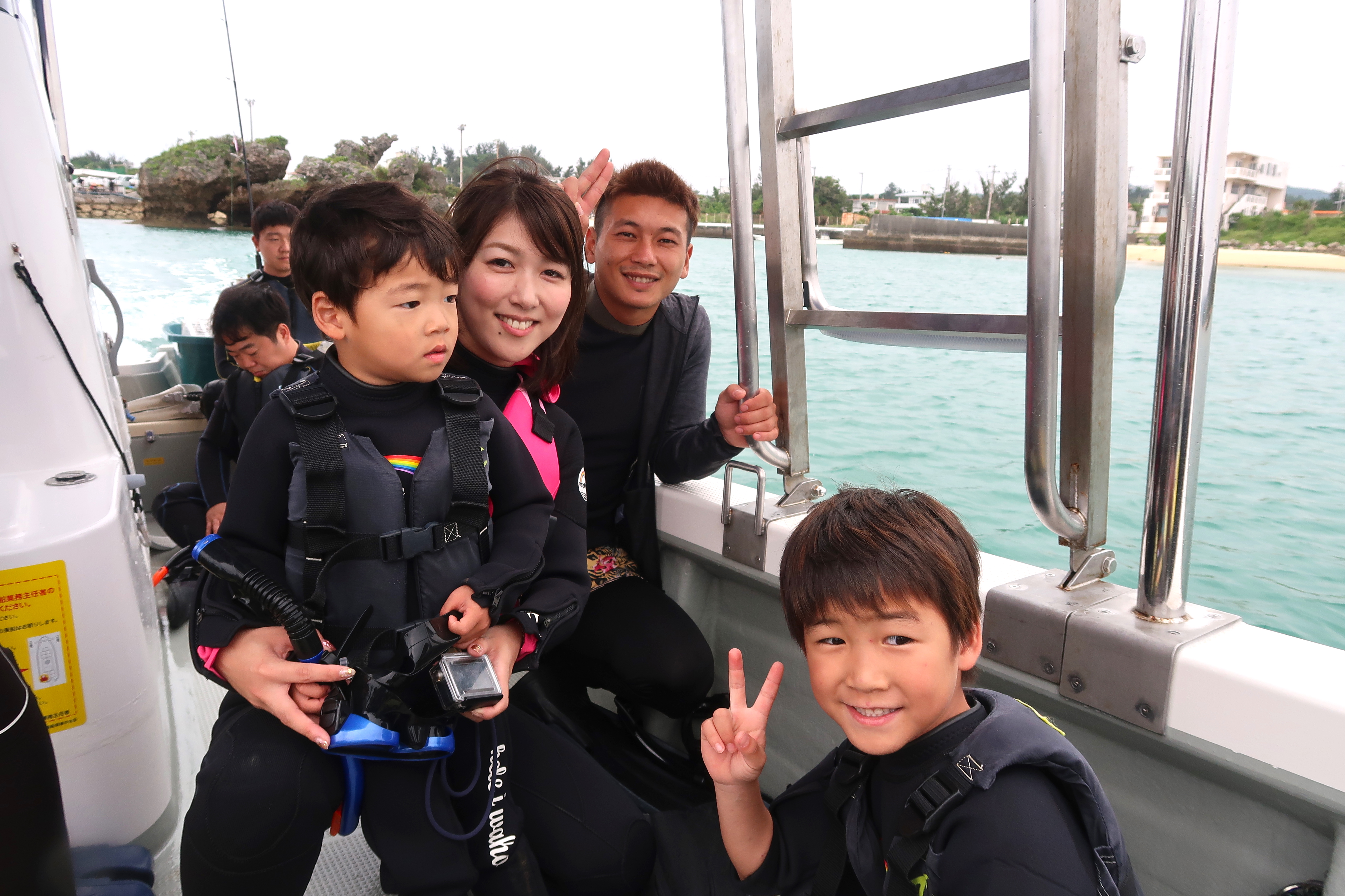 小さなお子様連れでも楽しめる