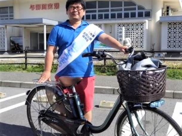 電動自転車だから楽々♪