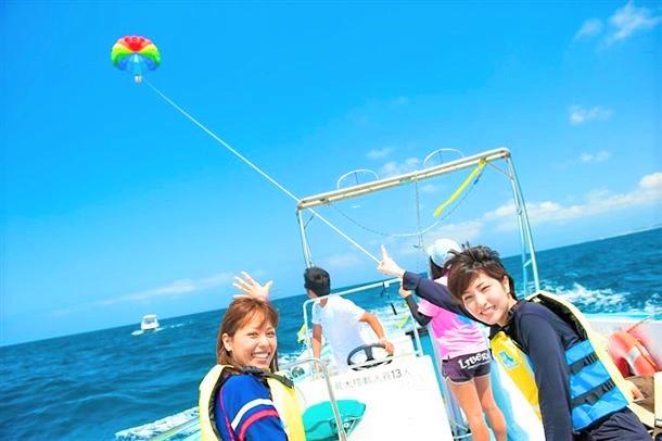 海上より30ｍ上空を飛行！