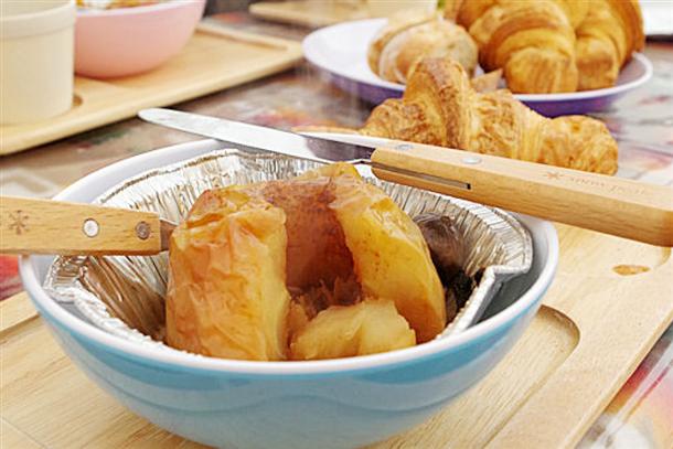 特製のバニラアイスを添えて…