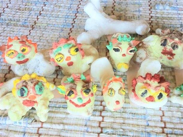 西表島・漆喰シーサー作り体験