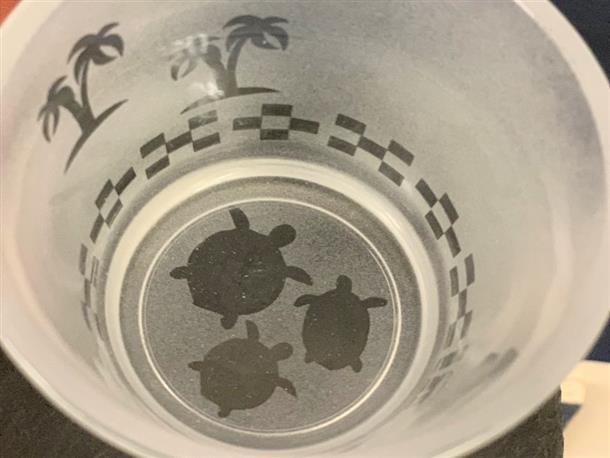 砂をきれいにふき取って完成！