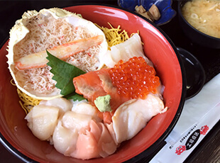 食事 流氷丼