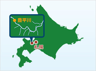 豊平川のMAP