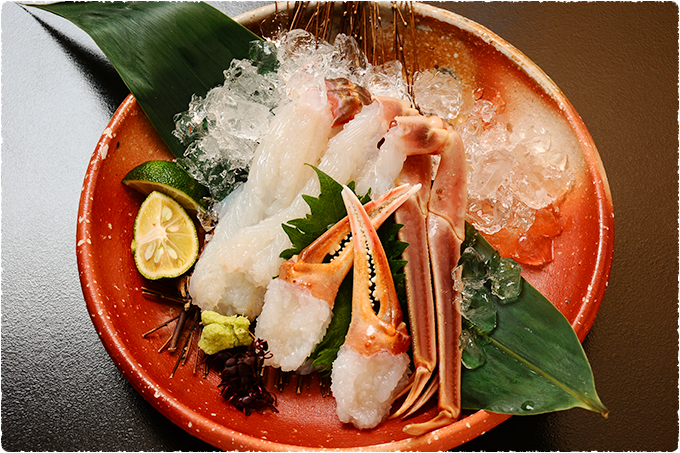 カニ刺し