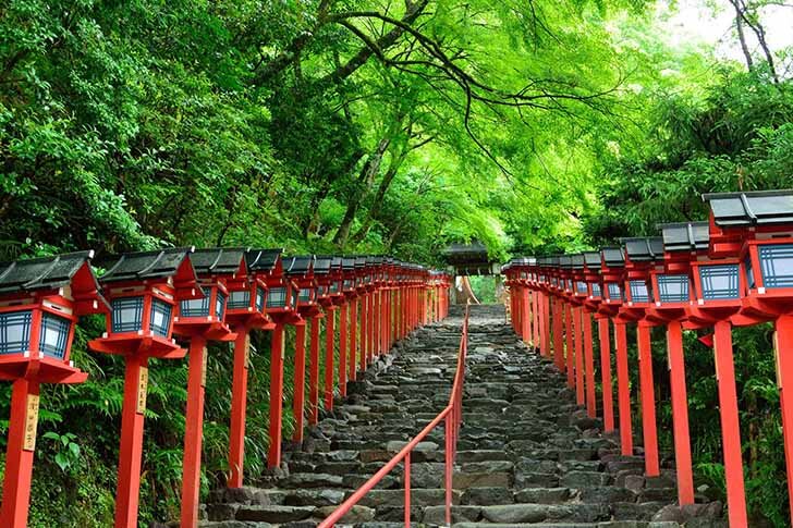貴船神社参道