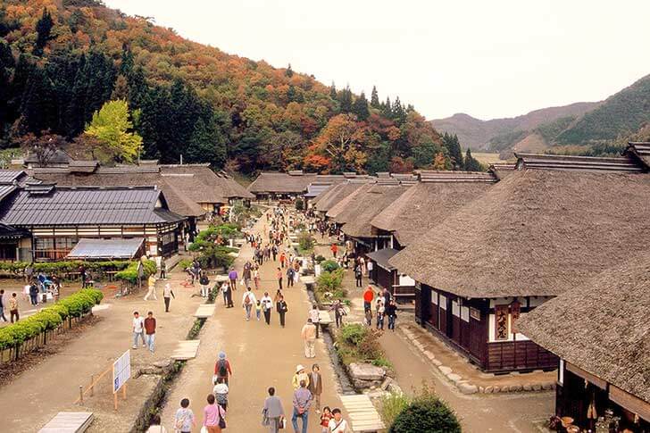 江戸時代にタイムスリップ！大内宿ぶらり散歩