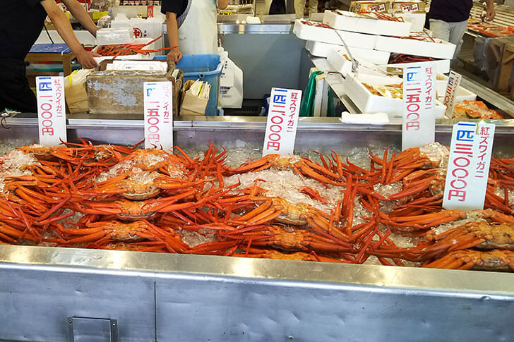 お値打価格のベニズワイガニ