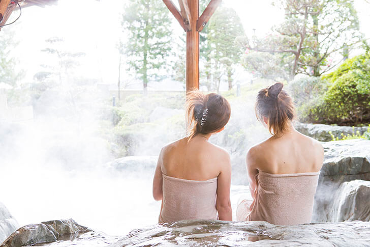 美人の湯として有名な昼神温泉