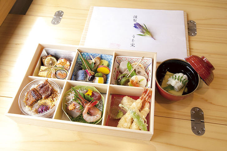 日本料理店「うを完」の懐石弁当