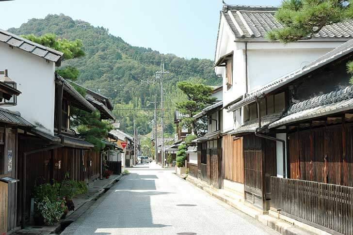 近江八幡の新町通り。伝統的建造物群保存地区に選定されている。(写真提供:(公社)びわこビジターズビューロー)