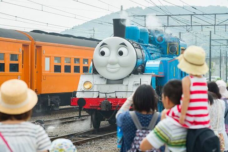 大井川鐡道で憧れのSLトーマス号に乗ろう
