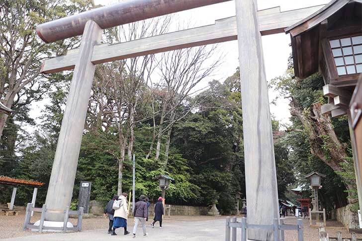 鹿島神宮に到着