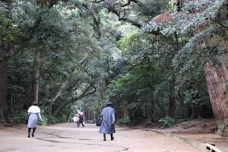 鹿島神宮「奥参道」